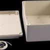 ABS enclosure, (L x W x H) 250 x 200 x 130 mm, light gray (RAL 7035), IP65, RS5805