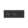 WYCOFANY Z OFERTY, zamiennik: 10020322-..., panel 3-krotny: 2 gniazda + 2...