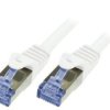 Cq3091s Patch Cord S/Ftp 6A Linka Cu Lszh Biały 10M 26Awg