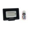 LX400180 RGB floodlight, 10 W, IP65, RGBW, remote control