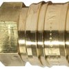 Quick-release coupling, L 39 mm, 35 bar, brass, for plastics processing, food, pharmaceutical or electronics industry, 115614