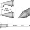 R470019 R470 soldering tip, chisel-shaped, R470019/1.5 x 1.0 mm