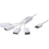 Digitus DA-70216 USB hub 4 ports USB type A USB 2.0 480 MBit/s White