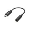 Hama 200318 USB 2.0 Adapter USB-C to 3.5mm Jack Socket Black
