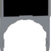 Label holder, 30 x 50 mm, unlabeled, for Harmony XB4/XB5, ZBY6101C0