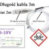 Pomiar poziomu; zasada; kwas; 2m; kabel 3m