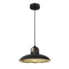 Lampa Wisząca Felix Black/Gold 1Xe27 Mlp8906 Milagro