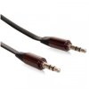 Przewód Maclean, Jack 3.5mm, Płaski, Metalowy wtyk, 2m, Czarny,...
