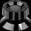 475.61 Knob, øA 38 mm, ød 6 mm, black
