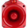 Zestaw sygnalizatorów akustycznych i lamp sygnalizacyjnych 17 → 60 V DC Czerwony DC IP66 Montaż na podstawie