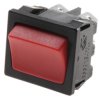 Przełącznik kołyskowy Wł.-wył. Nie 10 A DPST Czerwony Arcolectric (Bulgin) Ltd