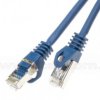 Patchcord S/FTP kat.6A, 5,0m, niebieski