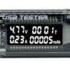 TESTER USB MIERNIK NAPIĘCIA PRĄDU POJEMNOŚCI BATERII WOLTOMIERZ AMPEROMIERZ (MIER-49007)