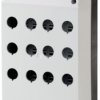 Surface mount housing, 12 installation points, for emergency stop pushbutton, 222688