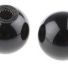 Pokrętło mocujące średnica pokrętła 44mm Kulowy Otwór niegwintowany