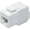 Moduł keystone RJ45 UTP kat.6 nieekranowany beznarzędziowy mini biały