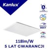 Panel LED podtynkowy BLINGO AIO RM38W 60 max 4490lm 3000/4000/6500K IP20 IIkl. Ra90 5 lat Gwar. biały 39234