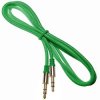 Kabel jack 3,5st wt-wt.1m zielon Mp3 Iphone Ipod NEPOWER