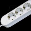 388.271 Socket outlet SMART, 3 sockets, type F - CEE 7/3, white