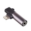 Adapter Akyga AK-AD-63 Lightning (m) / Lightning (f) / Jack 3.5 mm