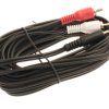 Kabel JACK 3,5mm - 2xRCA CHINCH AUX (5m)
