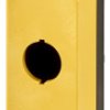 Obudowa kasety sterowniczej Eaton 1-otworowa Ø 22mm Żółty M22