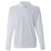 NEW ZELAND WHITE POLO M/LUNGA