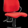 PO90G21 Topstar Ortho Point office chair, red