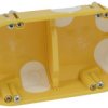 Gniazdo do ściany szczelinowej KOPOS Hohlwanddose KPL 64-40/2LD_NA, 138 mm x 68 mm x 40 mm, 1 szt.