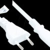 P0370-W030 Euro plug type C to C7 , white, 0.75 mm², 3 m