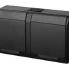 Hermes Ip44 Gniazdo Natynkowe Podwójne Z Uziemieniem 2X2p+Z Czarne 0322-09