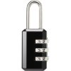 Sygonix SY-5044452 Padlock 22 mm Black Combination Universally usable