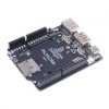 Piunora Raspberry Pi CM4 carrier board - standard HDMI port | M.2 B-KEY | PCI-e | ADC | Qwiic/Stemma QT connector - programmed w