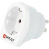 Skross 1.500203-E Travel Adapter CA EU to USA Reliable Schuko Connection