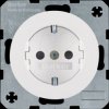 41232089 Outlet, increased touch protection R.1/R.3 polar white, glossy