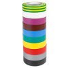 Adam Hall 580813RNB10 Electrical Tape Set 10 Colour 10m x 15mm PVC