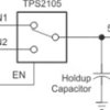 2.7-5.5V Dual In/Single Out MOSFET, 0.5A Main/0.1A Aux Input, Act-High Enable