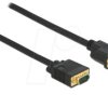 86759 Cable DVI 24+5 female to VGA male 5 m