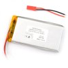 Akumulator Li-Pol Akyga 1500mAh 1S 3,7V - złącze JST-BEC + gniazdo - 70x40x6mm