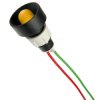 Kontrolka LED FI-10/12V-24V Żółt AC/DC