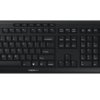 Zestaw klawiatura + mysz, JD-8550EU-2, Czarny, Bezprzewodowe, QWERTY, Ergonomiczna