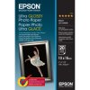 Epson C13S041926 Epson Ultra Glossy Photo Paper - 10x15cm - 20 Sheets