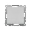 Simon 55 Zaślepka ramki (moduł). Mocowanie za pomocą łapek lub wkrętów Jasnoszary mat TPS.01/114