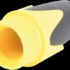 BPX-4-YELLOW Anti-kink sleeve for jack plug, yellow