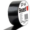Taśma butylowa czarna uszczelniająca 0.8mm x 50mm x 10m BEAST