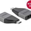 Delock USB 2.0 adapter [1x złącze męskie USB-C 3.2 (USB 3.0) - 1x złącze żeńskie DisplayPort] 64120