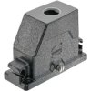 Grommet housing, size 16B, die-cast aluminum, 1 x M25, straight, central locking, IP65/IP68/IPX9K, 19405161481