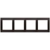 Ramka poczwórna SIMON 54 Premium antracyt Kontakt Simon DR4/48