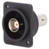 Łącznik BNC gniazdo z obu stron 50 czarny FT 19x24mm CP303090X