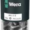 Bity 851/1 Z DIY 100, PH 2 x 25 mm, 100 części, WERA 05072441001